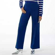 Tower Hill by Christie Brinkley High Rise Pleated Wide Leg Trouser