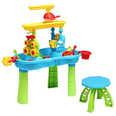 Trimate: Toddler Sensory Sand and Water 3 Tier Table w/ Chair