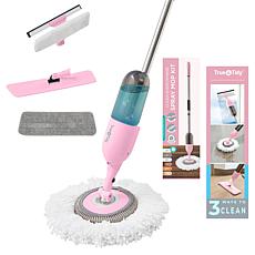 True & Tidy SPRAY-360 Clean Everywhere Spray Mop Kit