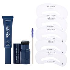 TRUHAIR Color & Conceal Root Cover & Brow Kit