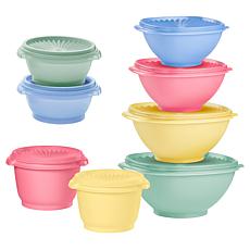 Tupperware® Heritage 16-piece Square and Round Bowl Set