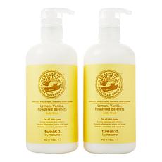 Tweak'd by Nature 2-pack Supersize Lemon Vanilla Body Wash