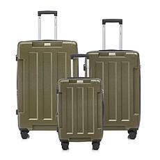 US Army Hawk Hard Shell 3-Piece Luggage Set