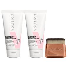 Volition Beauty Getaway Glow Gradual Tan Body Moisturizer w/Brush AS
