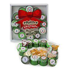 Wabash Valley Farms Christmas Wreath Popcorn Advent Calendar