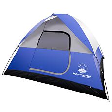 Wakeman Outdoors 6-Person 10' x 10' Water Resistant Tent