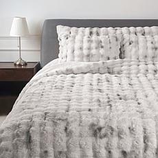 W&C Faux Fur Bubble Comforter