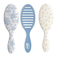 Wet Brush Ditsy Floral 3-piece Hair Brush Bundle