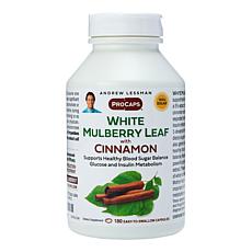 White Mulberry Leaf Extract with Cinnamon - 180 Capsules