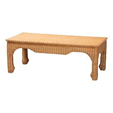 Wholesale Interiors bali and pari Abena Rattan Coffee Table Rectangle