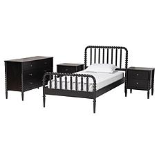 Wholesale Interiors Baxton Studio Lucera Twin 4 Piece Set