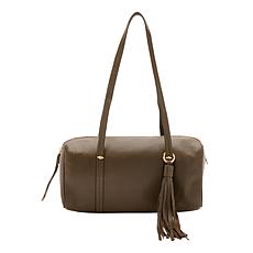 Wildflower Glove Leather Barrel Satchel