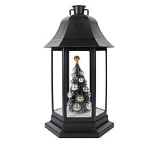 Winter Lane Holiday LED Projection Lantern