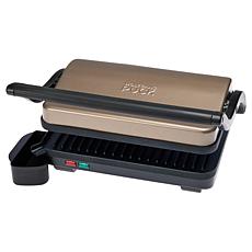 Wolfgang Puck 1000-Watt Panini Grill with 20 Recipes