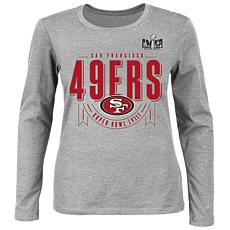 Women's Fanatics  Heather Gray San Francisco 49ers Super Bowl LVIII...