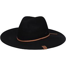 Women's New Era Black Denver Broncos Willow Wide Brim Fedora