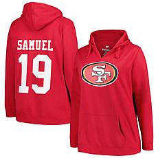 Women's Profile Deebo Samuel Scarlet San Francisco 49ers Plus Size ...