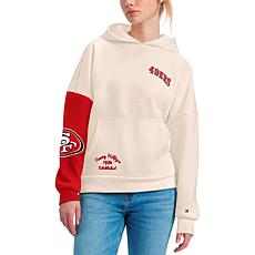 Women's Tommy Hilfiger Cream/Scarlet San Francisco 49ers Harriet Pu...