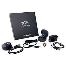 YoR by Letsfit TM11 Smart Ring Bundle with Charging Case & Accessories