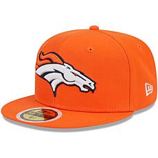 Youth New Era Orange Denver Broncos  Main 59FIFTY Fitted Hat