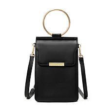 Youzey Vegan Leather Phone Crossbody Bag