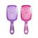 FHI Heat 2pc Amethyst & Rose Quartz UNBrush Detangling Brush Set