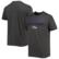 Men's '47 Charcoal Baltimore Ravens Dark Ops Super Rival T-Shirt