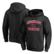 Men's Fanatics Black Cincinnati Reds Heart & Soul Fitted Pullover H...