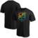 Men's Fanatics Black Los Angeles Kings Team Pride Logo T-Shirt