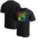 Men's Fanatics Black New York Rangers Team Pride Logo T-Shirt