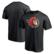 Men's Fanatics Black Ottawa Senators Primary Logo Team T-Shirt