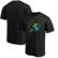 Men's Fanatics Black San Jose Sharks Team Pride Logo T-Shirt