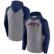 Men's Fanatics Heathered Gray/Navy New England Patriots By Design R...