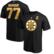 Men's Fanatics Ray Bourque Black Boston Bruins Authentic Stack Reti...