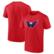 Men's Fanatics Red Washington Capitals Shoulder Patch Logo T-Shirt