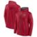 Men's Fanatics Red/Pewter Tampa Bay Buccaneers Ball Carrier Full-Zi...