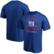 Men's Fanatics Royal New York Giants Vintage Arch T-Shirt