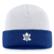 Men's Fanatics  White/Blue Toronto Maple Leafs Heritage Vintage Cuf...