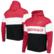 Men's New Era Black/Cardinal Arizona Cardinals Colorblock Current P...
