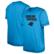 Men's New Era  Blue Carolina Panthers Third Down Puff Print T-Shirt