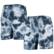 Men's New Era College Navy Seattle Seahawks Tie-Dye Shorts