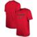 Men's New Era  Red Tampa Bay Buccaneers Third Down Puff Print T-Shirt