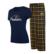 Women's Concepts Sport Navy/Gold Nashville Predators Arctic T-Shirt...