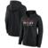 Women's Fanatics  Black Chicago Blackhawks Authentic Pro Pullover H...