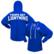 Women's Fanatics Blue Tampa Bay Lightning Jersey Lace-Up V-Neck Lon...