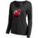 Women's Fanatics Branded Black New Jersey Devils Midnight Mascot Lo...