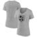 Women's Fanatics Heather Gray Los Angeles Kings Primary Logo Team V...