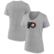 Women's Fanatics Heather Gray Philadelphia Flyers Primary Logo Team...