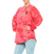 Women's Fanatics Red Chicago Blackhawks Crystal-Dye Long Sleeve T-S...