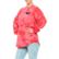 Women's Fanatics Red Washington Capitals Crystal-Dye Long Sleeve T-...